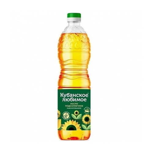 Масло подсолнечное «Кубанское любимое» 1л