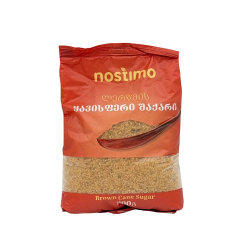 Nostimo Коричневый тростниковый сахар, 800 г