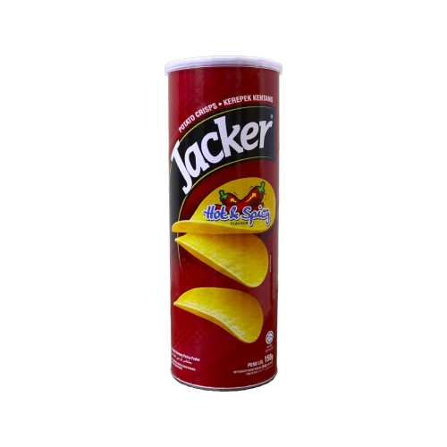 Potato chips "Jacker" hot and spicy 150g