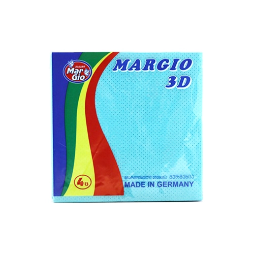 Салфетка для уборки «Margio» для влажных поверхностей 38x38 см, 4 шт.