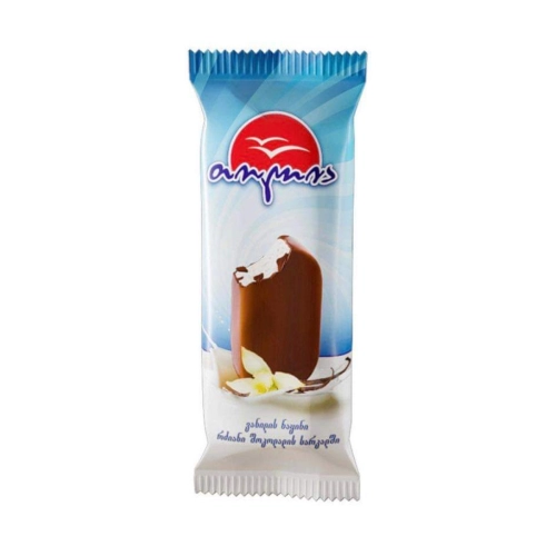 Ванильный эскимо в молочно-шоколадной глазури "Толиа" 95ml