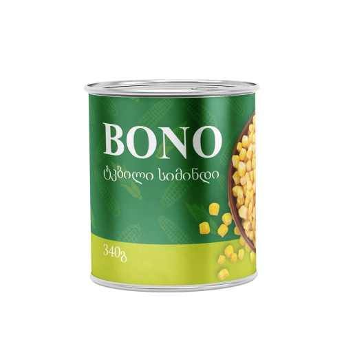 Canned corn "Bono" 340 g