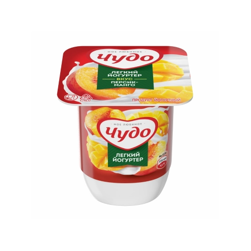 Йогурт "Чудо" Персик и Манго 2,5% 115 г