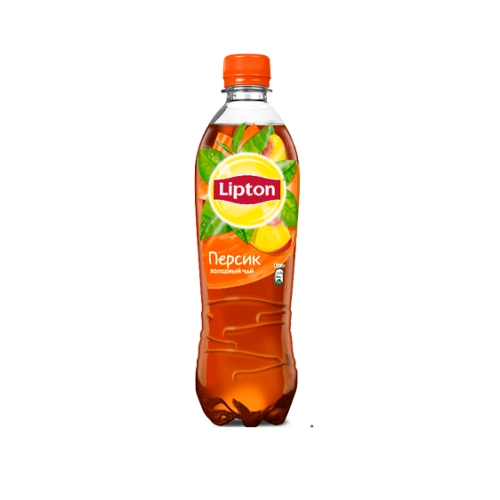 Холодный чай Lipton Персик, 0,5 л