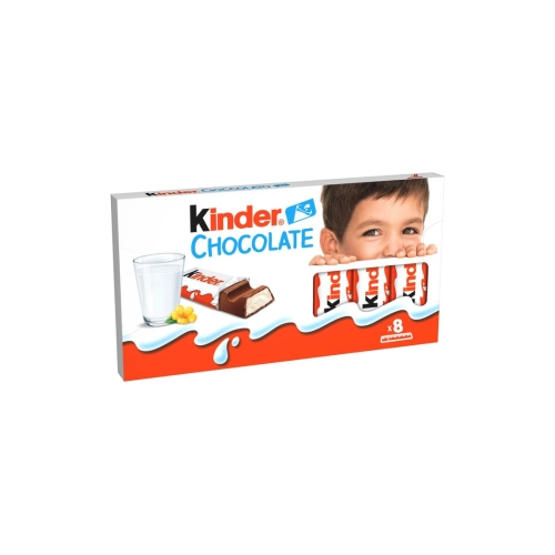 Chocolate "Kinder" (8 pcs) 100 gr
