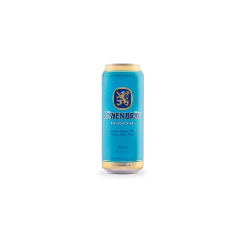 Пиво Ловенбрау (Löwenbräu), 0.5 л, ж/б