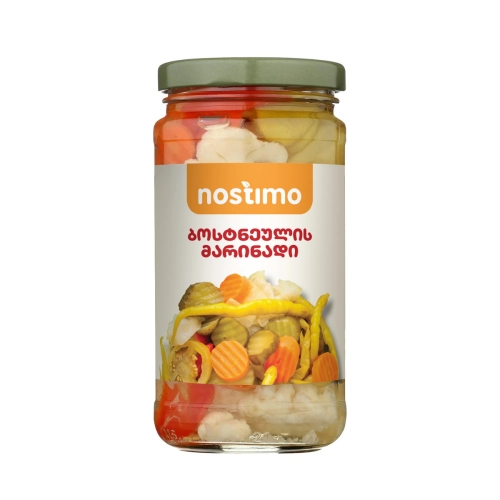 Vegetable Assorted Marinade “Nostimo” 680g