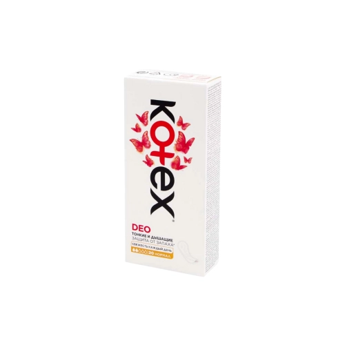 Прокладки гигиенические Kotex Deo Normal, ежедневные, 20 шт.