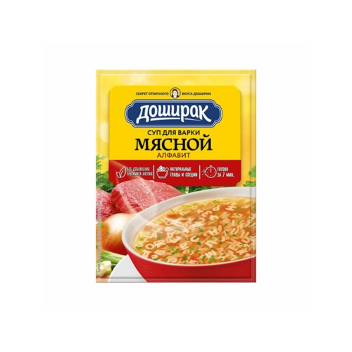 Лапша быстрого приготовления «Доширак» со вкусом мяса, 59г