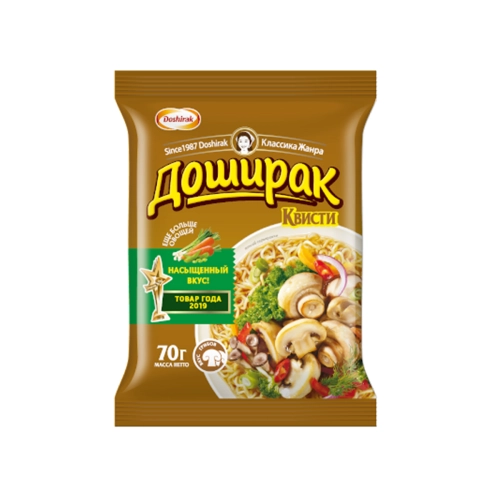 Лапша быстрого приготовления "Доширак" Грибы 70г