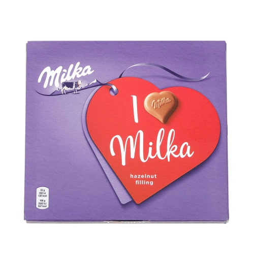 Цукарки "Милка"  с начинкой из фундука  110г