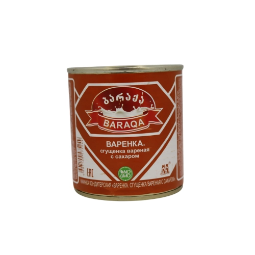 Молоко сгущенное вареное Baraqa, 370 г