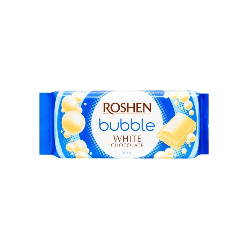 Шоколад белый пористый Roshen, 80г