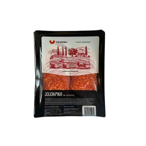 Колбаса сырокопченая Lider Food Пепперони, 100г