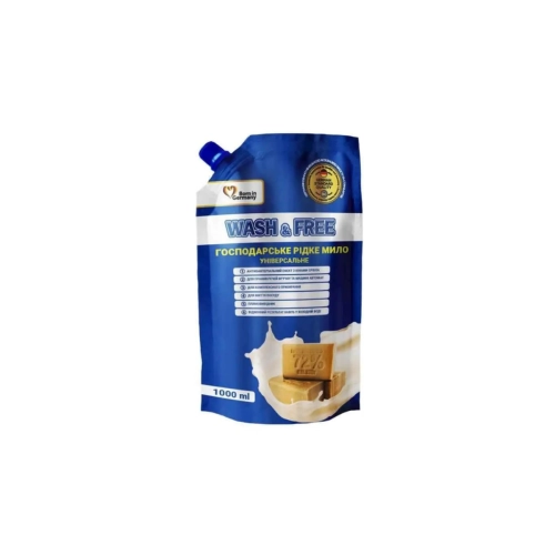 Laundry Soap "Wash & Free" 72% Universal 1000g