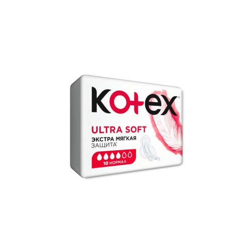 Прокладки гигиенические "Kotex" Normal (4капли) 10шт.