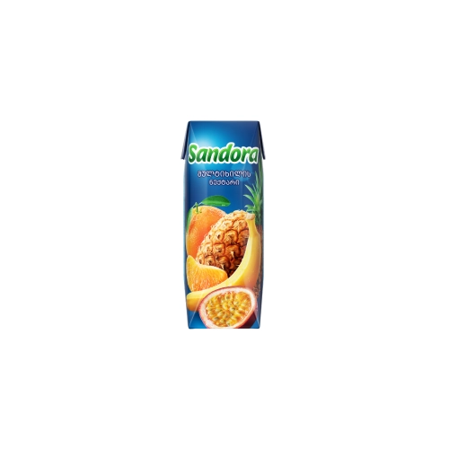 Сок «Sandora» Мультифрукт (Тетра Пак) 0,25 л