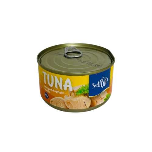 Canned fish "Selfish" tuna in oil 185 gr