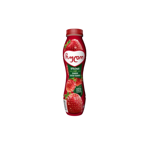 Drinkable Yogurt "Chudo" wild strawberry 2.1% 270g