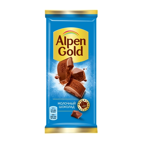 Шоколад Alpen Gold молочный, 100 г