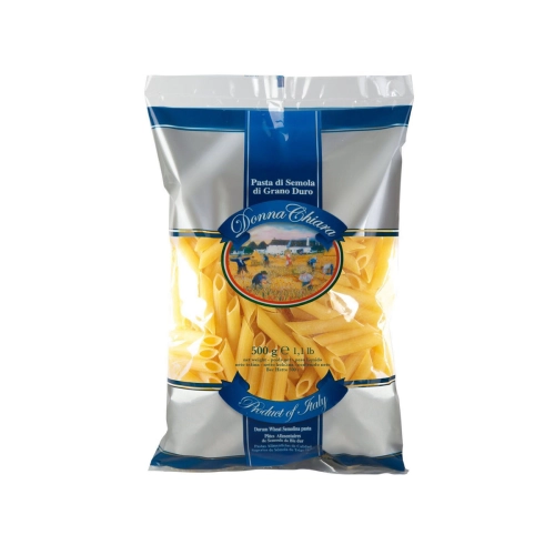 Макаронные изделия Donna Chiara Penne Rigate (перья), 500 г