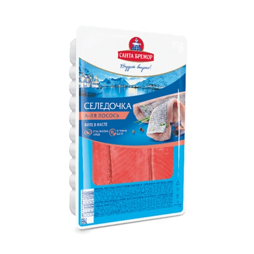 Fish "Santa Bremor" herring fillet 240 g