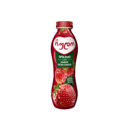 Drinkable Yogurt "Chudo" strawberry/wild strawberry 2.1% 560 gr