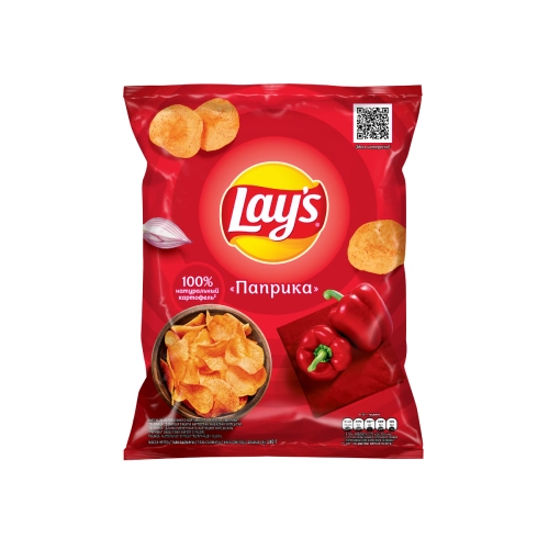 Картофелные Чипсы " Lay's" Паприка 155г