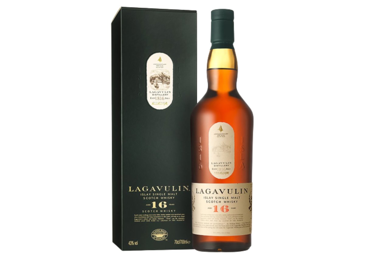 Шотландский виски Lagavulin, 16 лет выдержки, 0,7 л