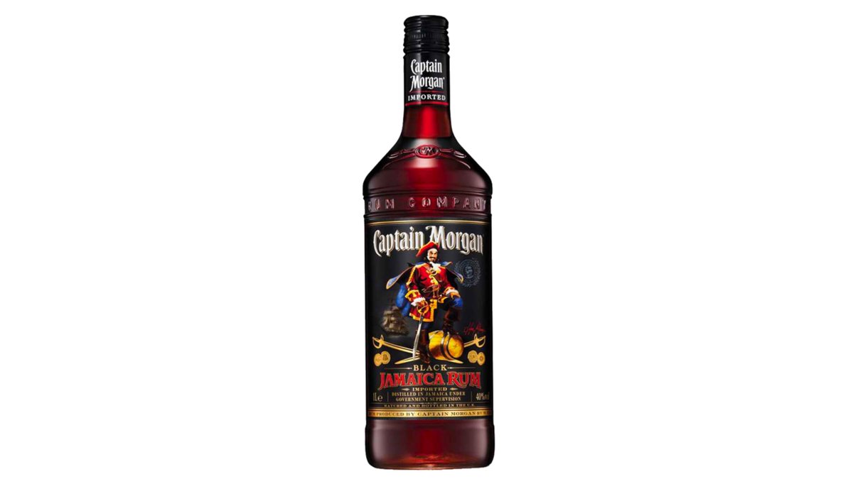 Captain Morgan, Черный ром - 1 л