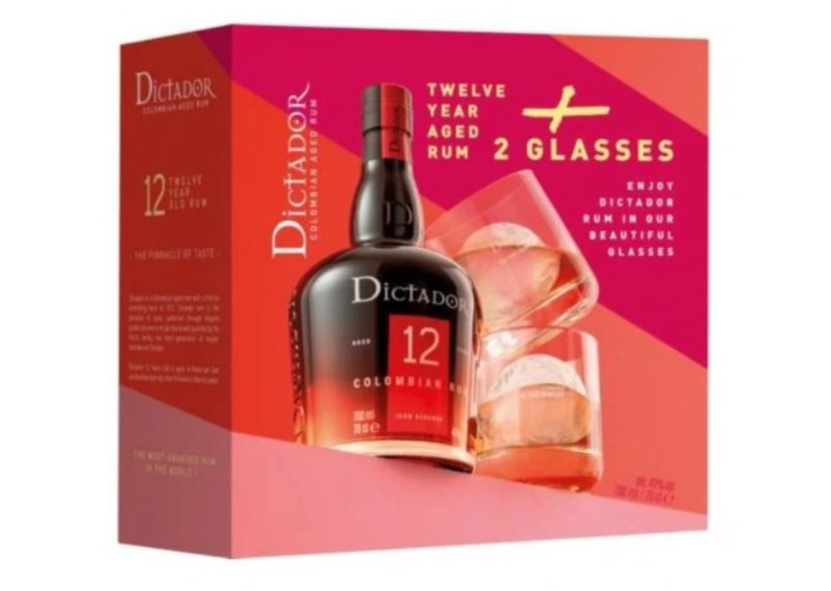 Ром Dictador Solera, 12 лет (коробка) - 0,7л