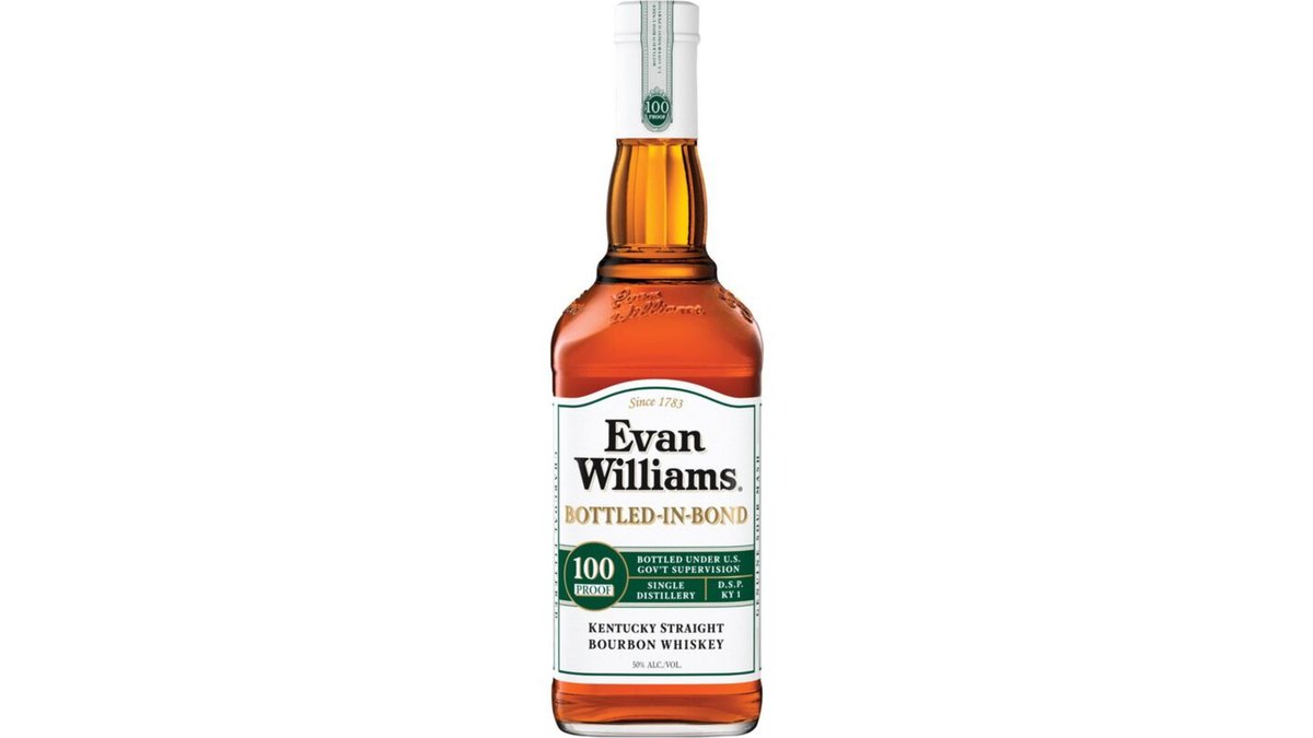 Бурбон Evan Williams, белый, 4 года выдержки - 0,7 л