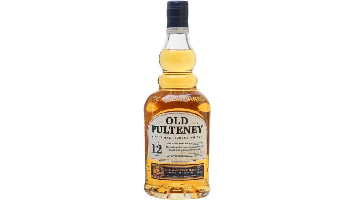 Односолодовый шотландский виски Old Pulteney, 12 лет выдержки, 0.7 л