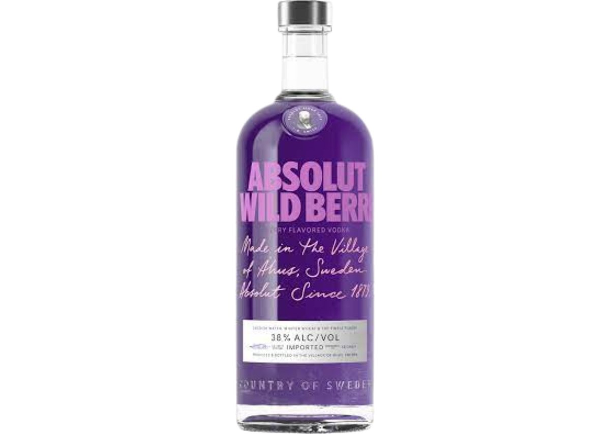 Водка Absolut с лесными ягодами, 1 л