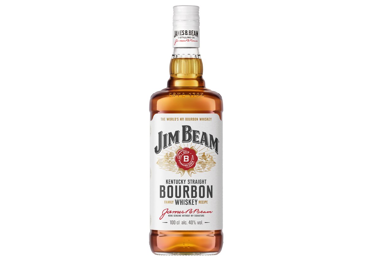 Бурбон Jim Beam White Label, 1 л