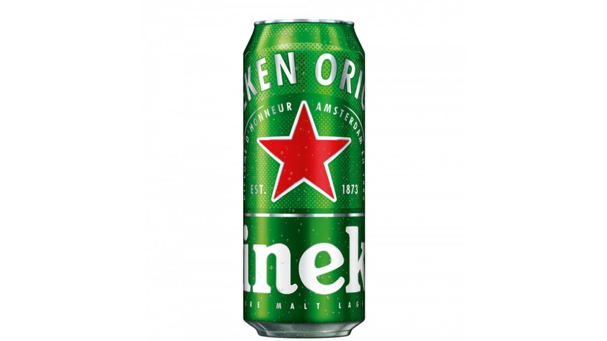 Банка пива Heineken, 0.5 л