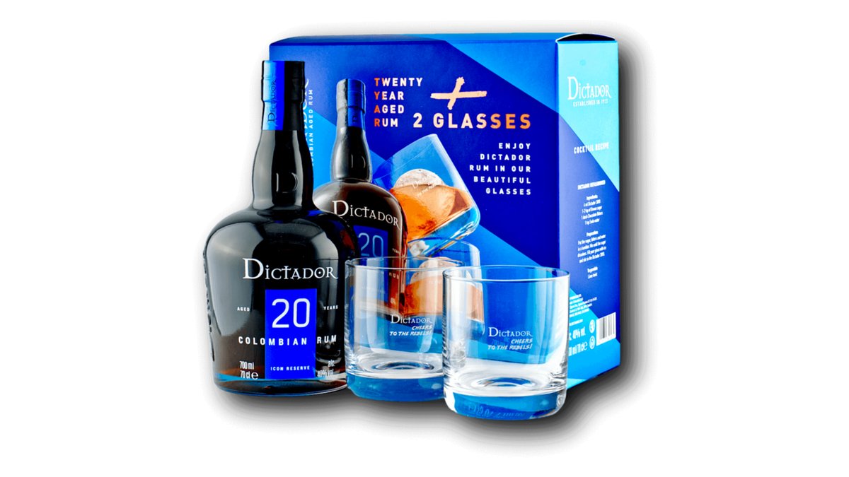 Ром Dictador Solera, 20 лет (в коробке) - 0,7 л