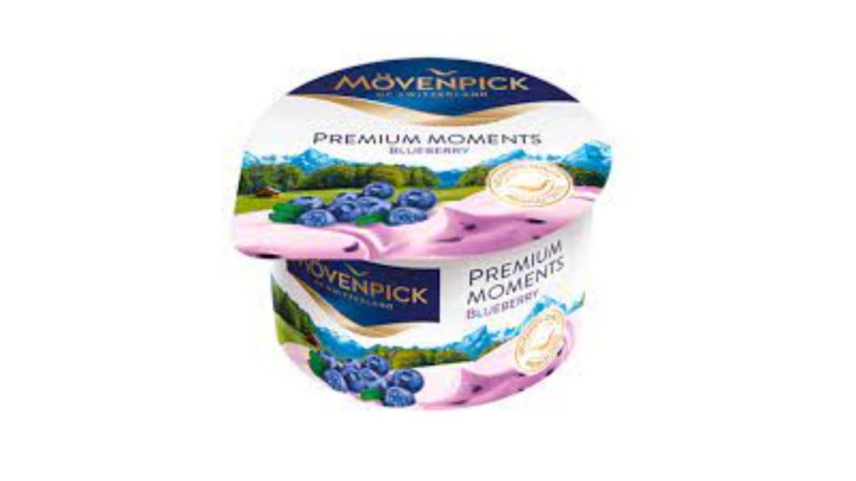 Йогурт Mövenpick с черникой, 20 шт. по 100 г