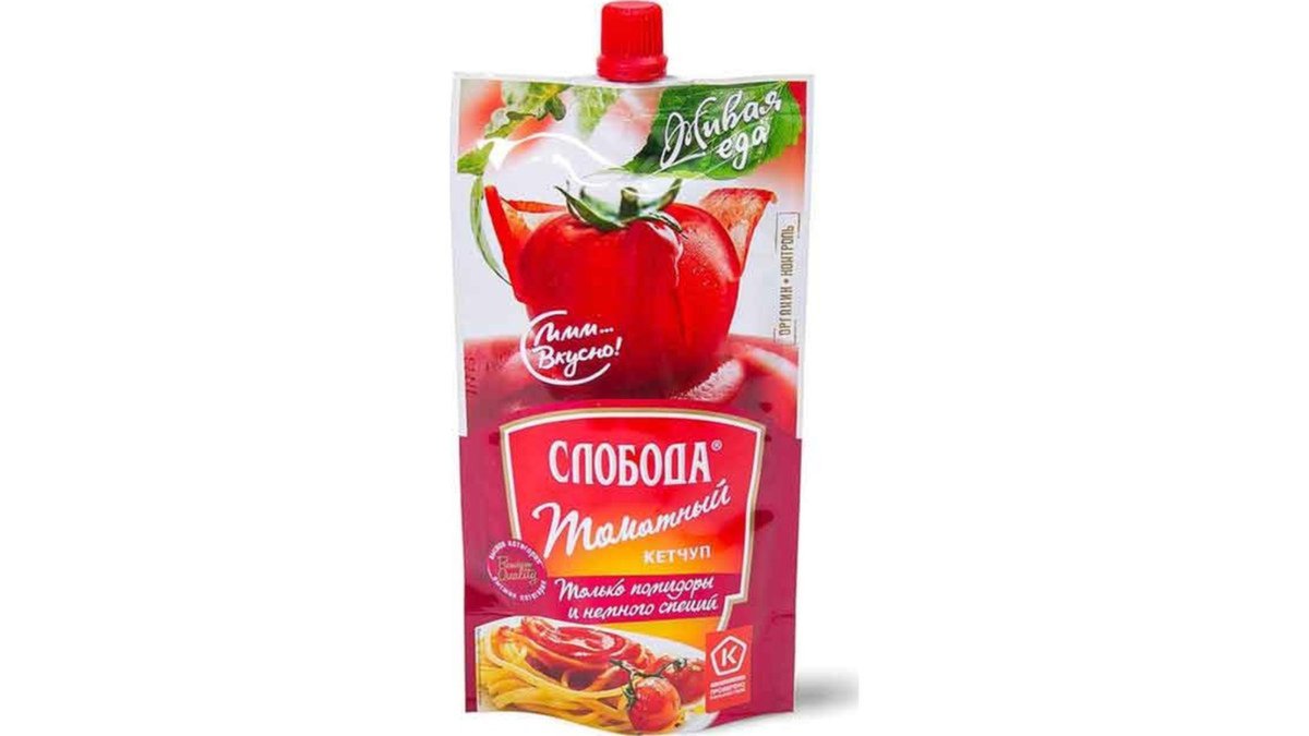 Кетчуп томатный «Слобода» 300 г