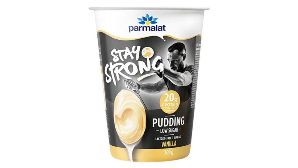 Протеиновый пудинг Parmalat Stay Strong со вкусом ванили 200 г.