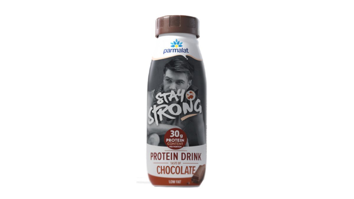 Протеиновый напиток Parmalat Stay Strong шоколадный 500 г.