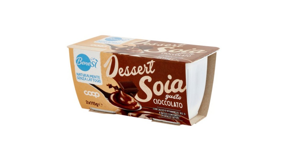 Соевый шоколадный десерт (пудинг) COOP