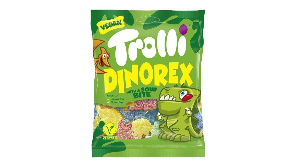 Жевательный мармелад Trolli «Динозавры», 100г