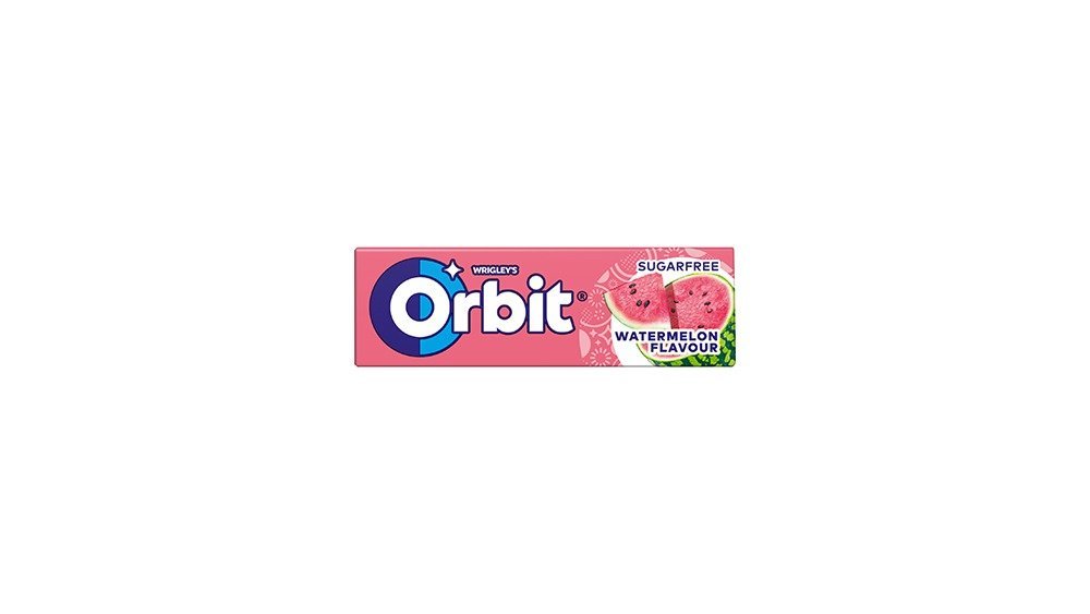 Жевательная резинка ORBIT со вкусом арбуза, 14 г