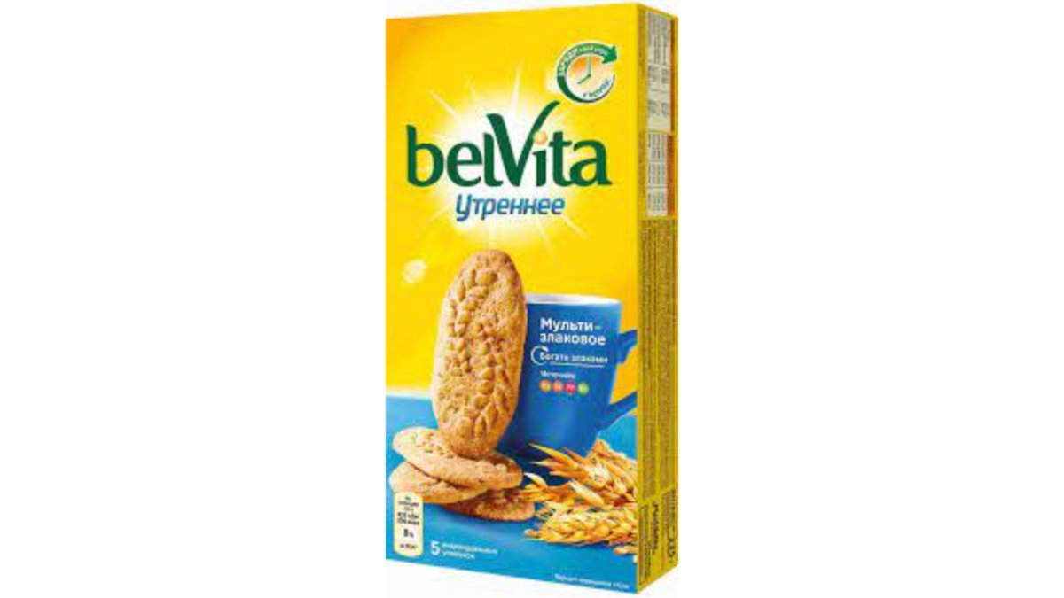 Печенье злаковое Belvita, 225 г