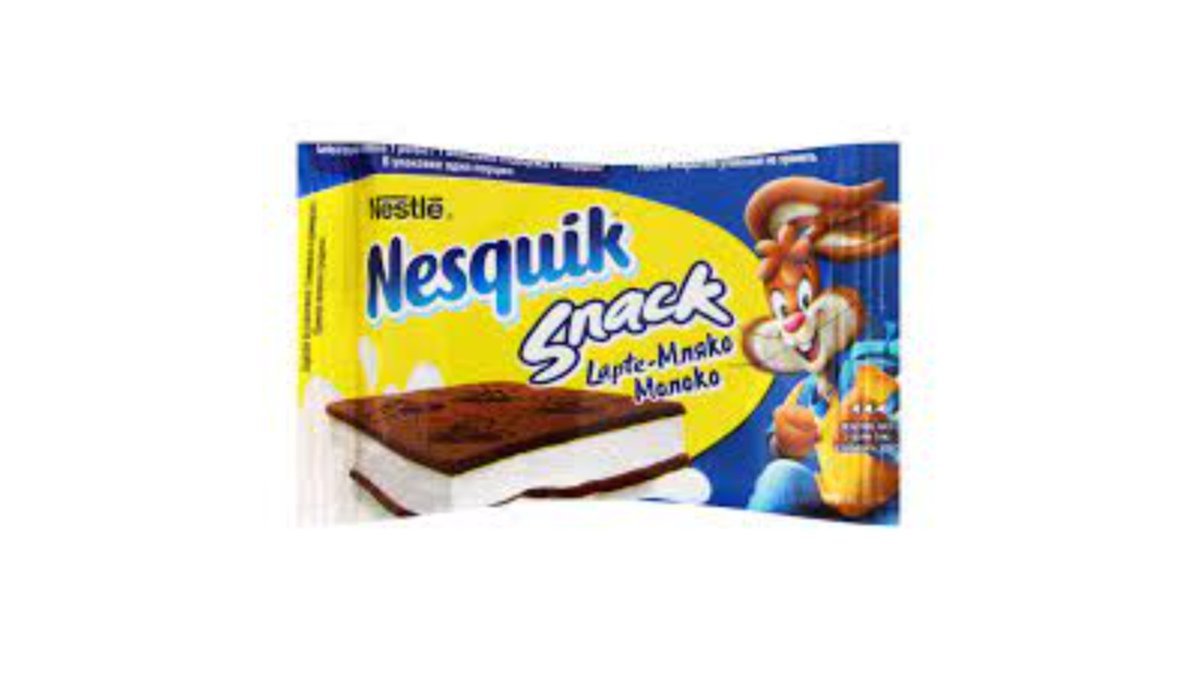 Печенье Nesquik с молочной начинкой 26 г.