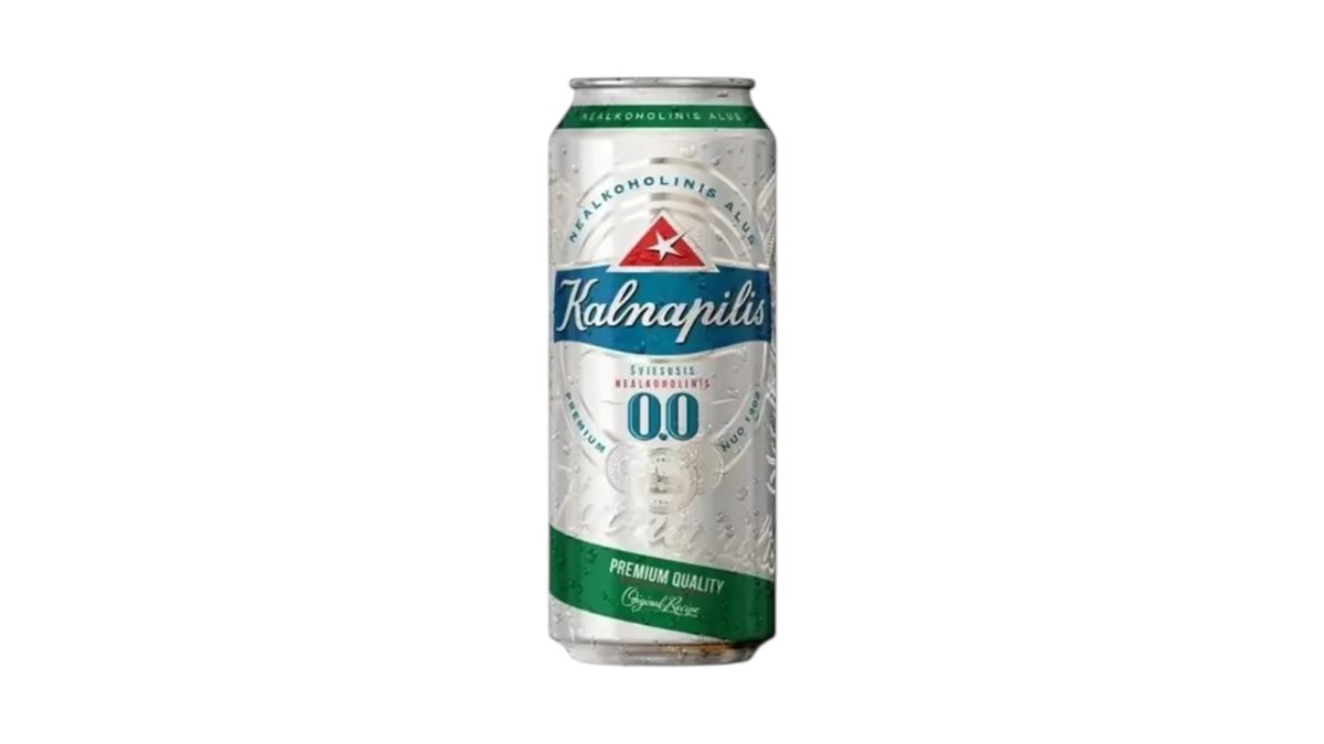 Безалкогольное пиво 0,0%