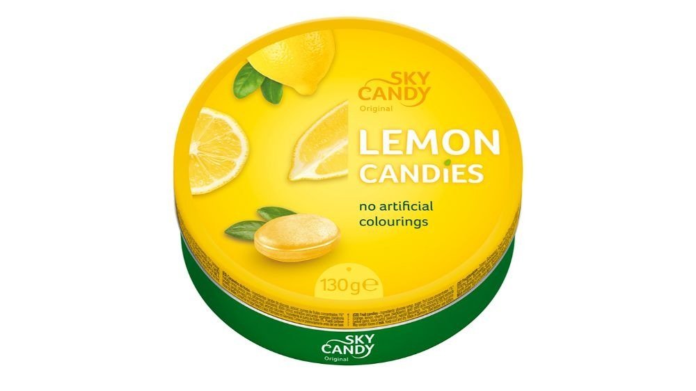 Леденцы Sky Candy «Лимонные дольки», 130 г