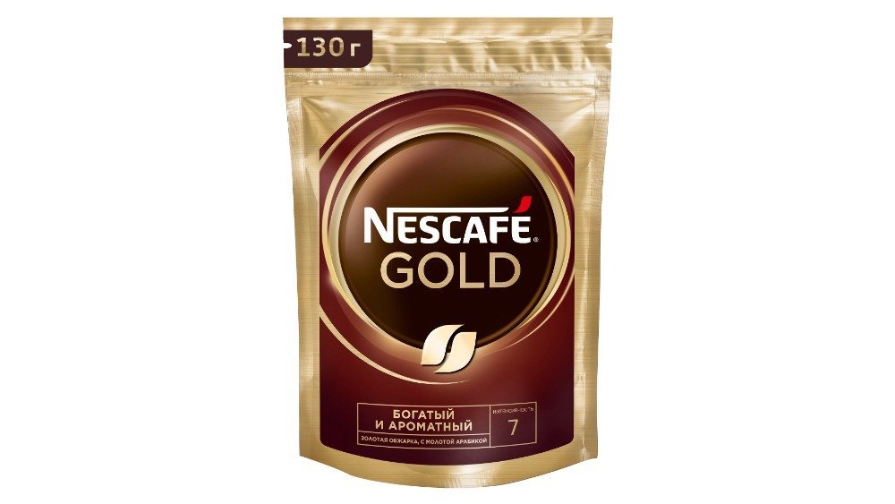 NESCAFE Gold Кофе растворимый, 130г