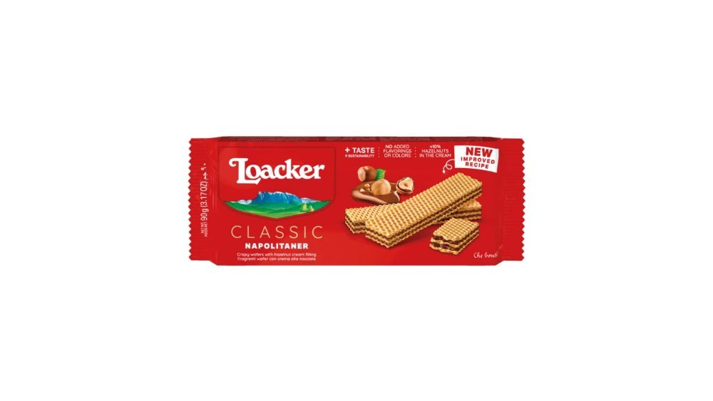 Loacker - Классические неаполитанские вафли, 90 г